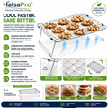 HalsaPro™ CrispRack Foldable Cooling Rack