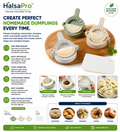 HalsaPro™ SealPress Dumpling & Empanada Maker Set