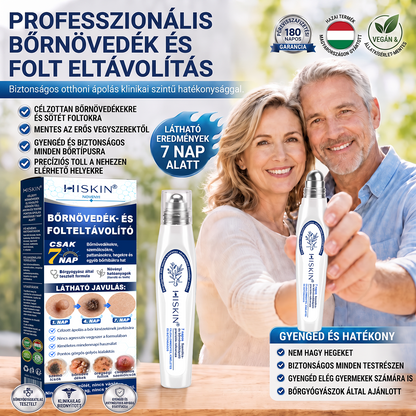 🔥 KÜLÖNLEGES UPGRADE AJÁNLAT! 🚢 Hiskin® 7 napos Szemölcseltávolító Roll‑on Ápoló Folyadék Fájdalommentes rollerball technológia, hegek nélkül! ✅ Extra 50% KEDVEZMÉNY CSAK MOST, ehhez a rendeléshez!