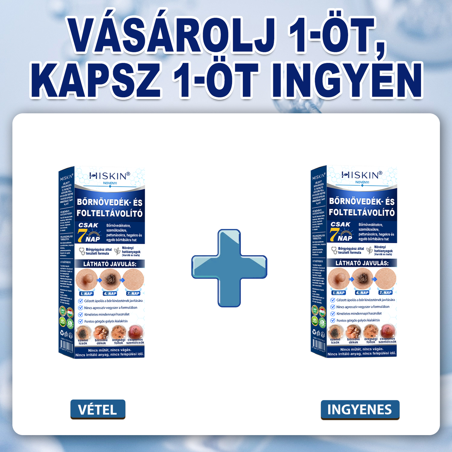 🔥 KÜLÖNLEGES UPGRADE AJÁNLAT! 🚢 Hiskin® 7 napos Szemölcseltávolító Roll‑on Ápoló Folyadék Fájdalommentes rollerball technológia, hegek nélkül! ✅ Extra 50% KEDVEZMÉNY CSAK MOST, ehhez a rendeléshez!