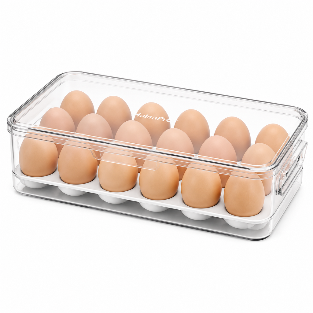 HalsaPro™ SmartEgg 14-Egg Refrigerator Organizer