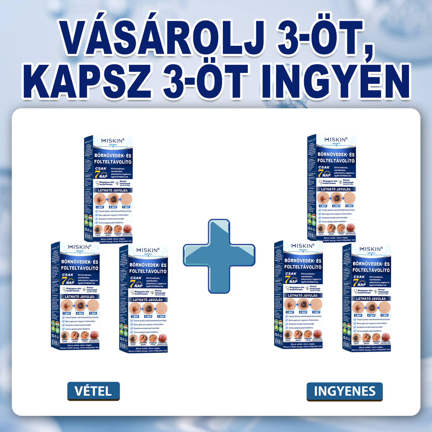 🔥 KÜLÖNLEGES UPGRADE AJÁNLAT! 🚢 Hiskin® 7 napos Szemölcseltávolító Roll‑on Ápoló Folyadék Fájdalommentes rollerball technológia, hegek nélkül! ✅ Extra 50% KEDVEZMÉNY CSAK MOST, ehhez a rendeléshez!