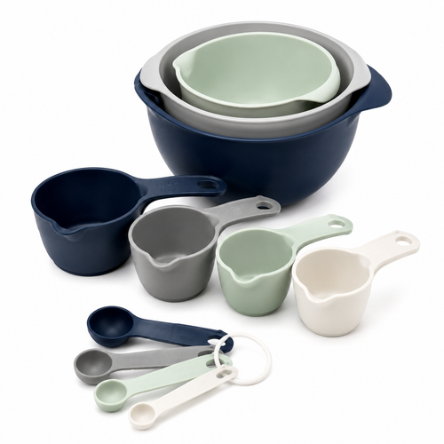 HalsaPro™ PrepNest Mixing Bowl & Measuring Set