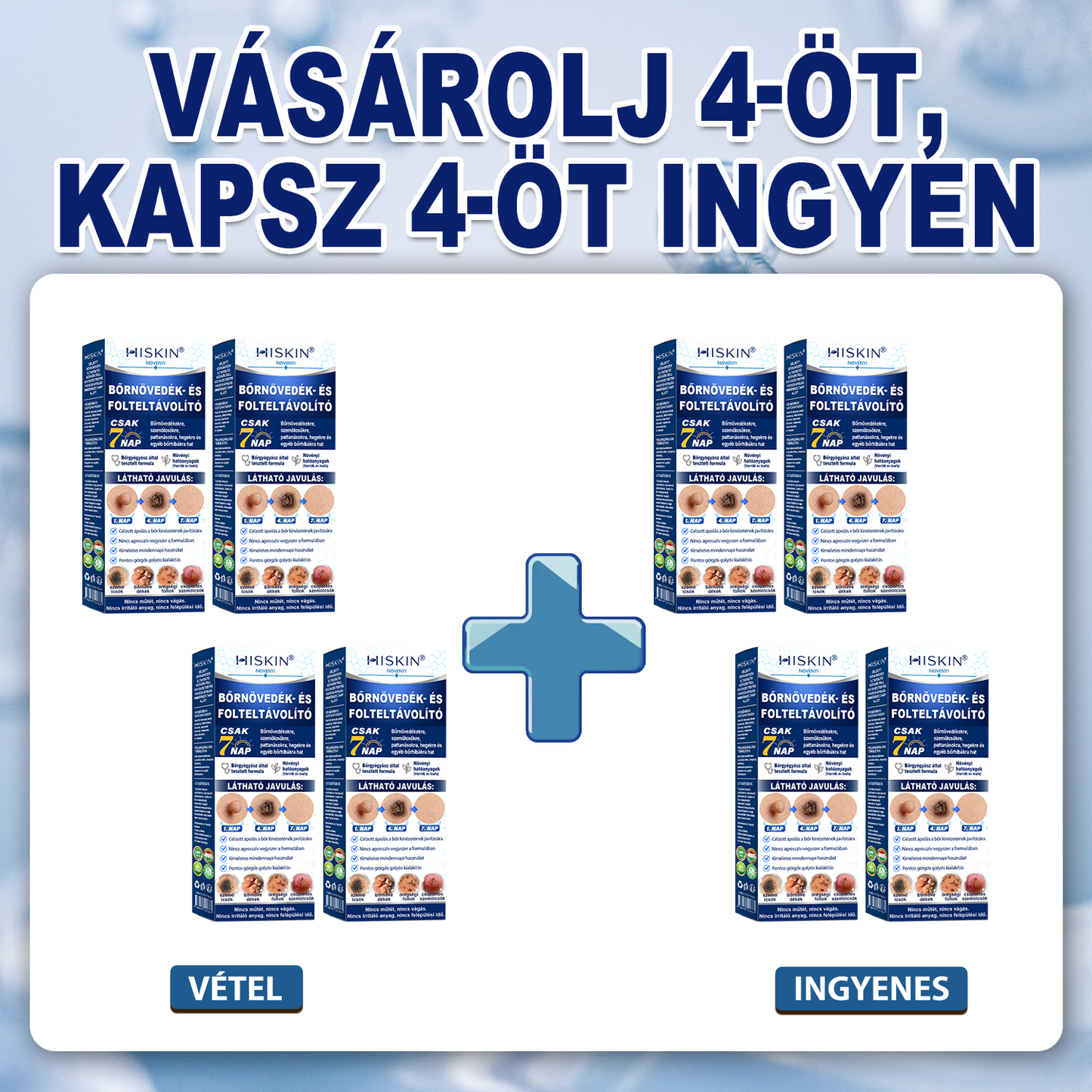 🔥 KÜLÖNLEGES UPGRADE AJÁNLAT! 🚢 Hiskin® 7 napos Szemölcseltávolító Roll‑on Ápoló Folyadék Fájdalommentes rollerball technológia, hegek nélkül! ✅ Extra 50% KEDVEZMÉNY CSAK MOST, ehhez a rendeléshez!