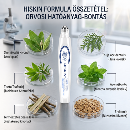 🔥 KÜLÖNLEGES UPGRADE AJÁNLAT! 🚢 Hiskin® 7 napos Szemölcseltávolító Roll‑on Ápoló Folyadék Fájdalommentes rollerball technológia, hegek nélkül! ✅ Extra 50% KEDVEZMÉNY CSAK MOST, ehhez a rendeléshez!
